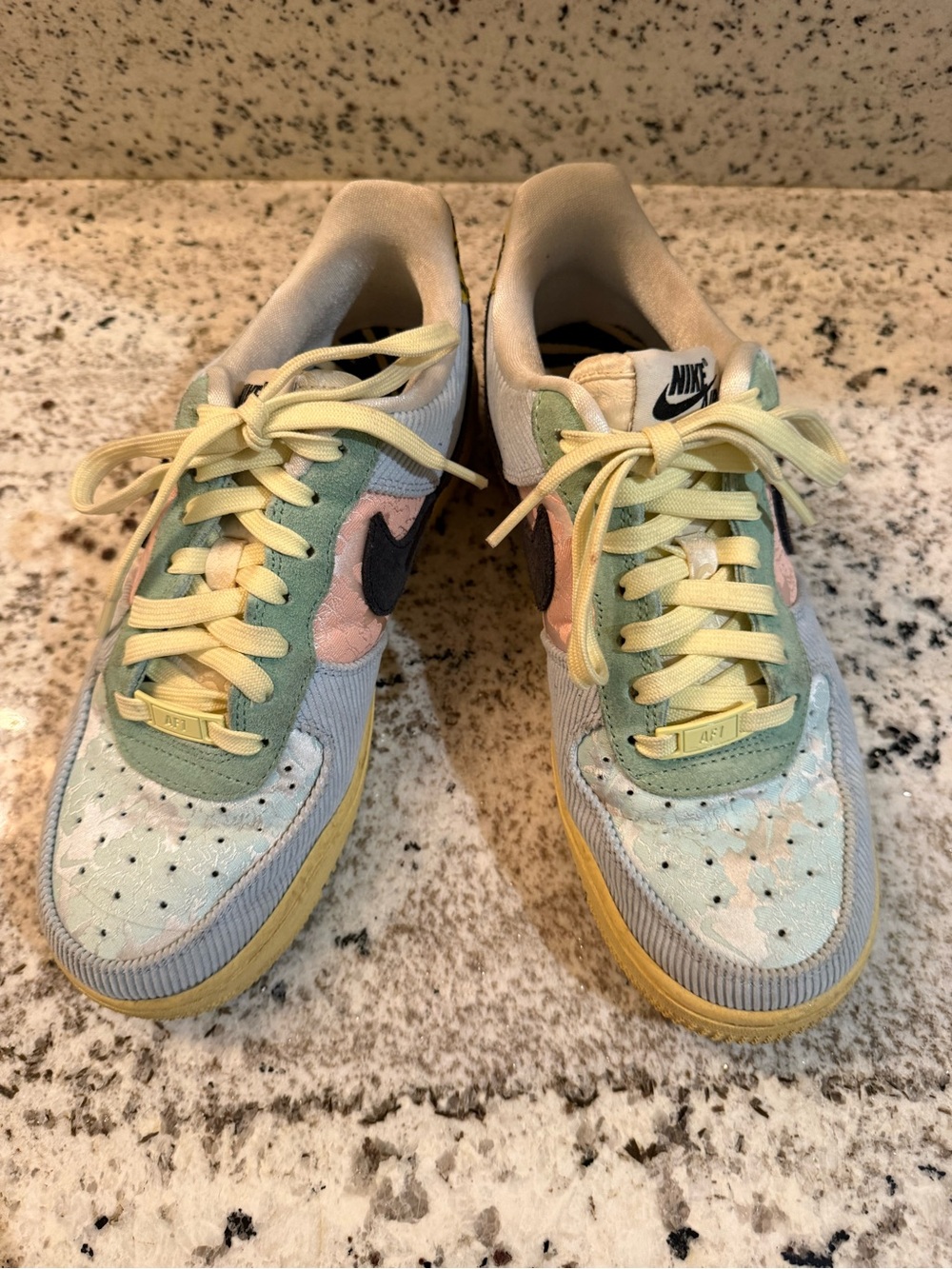 Nike Women's Pastel Multi-Color Low-Top Sneakers